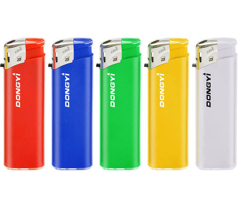 Tamaño de cartón 43*26*27cm encendedor de gas de butano de plástico recargable para cigarrillos DY-075