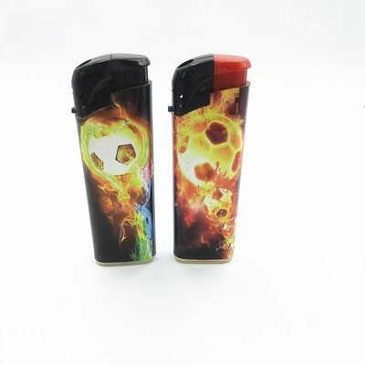 Enciendador eléctrico de plástico desechable/recargable Enciendador para fumar EUR Estándar ISO9994 Antorcha