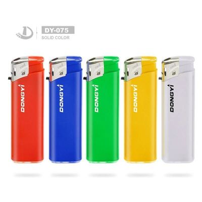 Impresión de color sólido Dongyi personalizable encendedores de plástico desechables