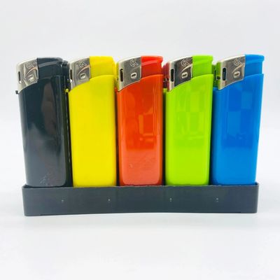 Impresión de color sólido Dongyi personalizable encendedores de plástico desechables