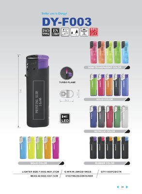 Cigarrillo desechable clásico personalizado con luz LED Dy-F003