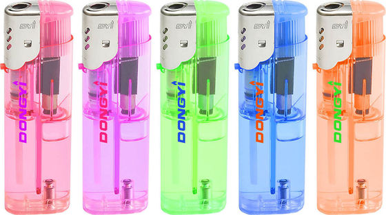 DY-F002 Lámpara de gas de butano de plástico resistente al viento OEM