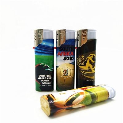 Papel de envoltura de fútbol para encendedor de cigarrillos a prueba de viento y personalizado