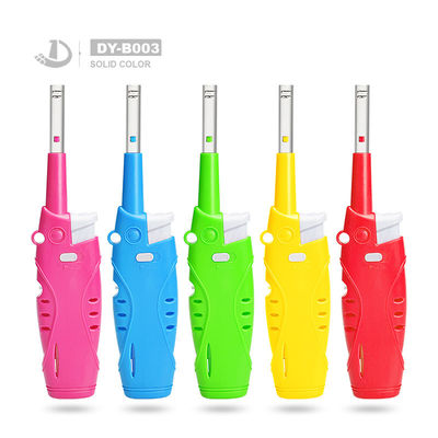 18.5*2.02*4.09cm Gas BBQ encendedor en 5 colores con y diseño