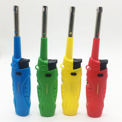 18.5*2.02*4.09 CM antorcha de fuego encendedor de gas de cocina encendedor de gas de butano antorcha de gas personalizada