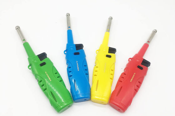 18.5*2.02*4.09 CM antorcha de fuego encendedor de gas de cocina encendedor de gas de butano antorcha de gas personalizada