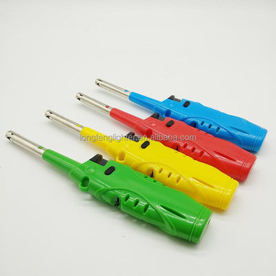 18.5*2.02*4.09 CM antorcha de fuego encendedor de gas de cocina encendedor de gas de butano antorcha de gas personalizada