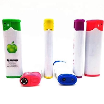 Modelo de plástico NO. DY-F005 Parrilla encendedor recargable a prueba de viento de Shaodong Lighter