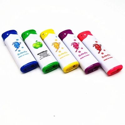 Modelo de plástico NO. DY-F005 Parrilla encendedor recargable a prueba de viento de Shaodong Lighter