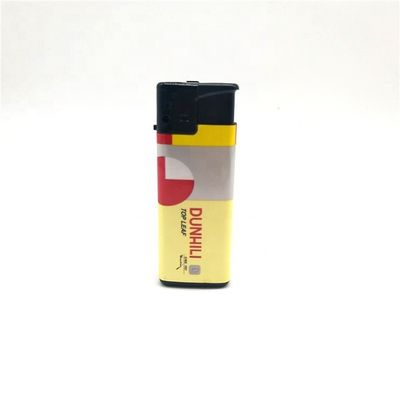 Modelo de encendedor a prueba de viento NO. DY-F007 con solicitud personalizada y diferentes colores