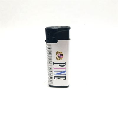 Modelo de encendedor a prueba de viento NO. DY-F007 con solicitud personalizada y diferentes colores