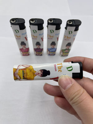 Donyi DY-F028 Enciendador de etiqueta de butano de plástico para fumar con y el modelo más barato NO. DY-F028