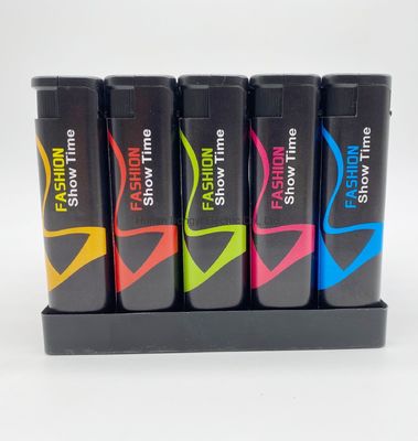 Personalización Etiqueta envuelta Item de encendedor eléctrico desechable para regalo de souvenir