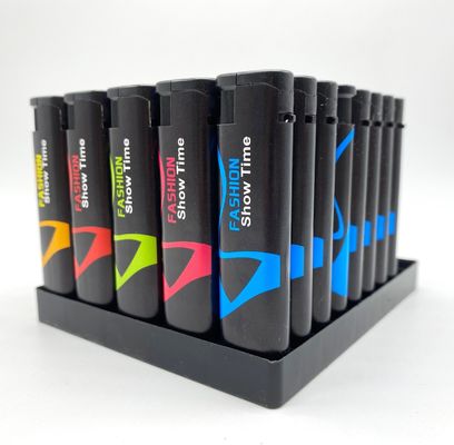 Enciendador eléctrico desechable para cigarrillos Cartón tamaño 43*26*27cm y multifunción