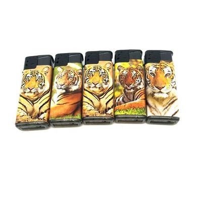 Torcha de etiqueta de tigre personalizada para el mercado europeo y americano modelo NO.