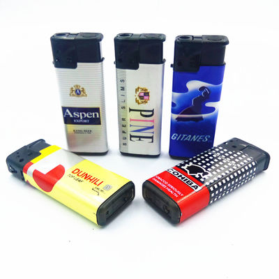 Modelo N.O. DY-F007 Encendientes de plástico electrónicos de llama turbo MINI para regalos publicitarios