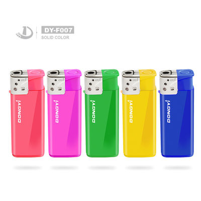 Modelo N.O. DY-F007 Encendientes de plástico electrónicos de llama turbo MINI para regalos publicitarios