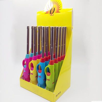 Tamaño de cartón 43*30,5*29,5cm Linterna electrónica de barbacoa Artillería de encendido Estilo de llama para barbacoa de cocina