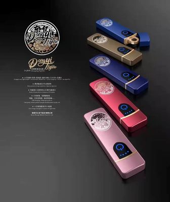 Encendedor electrónico de alambre de tungsteno recargable USB ecológico con logotipo de imagen personalizado
